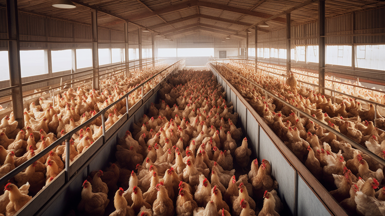 Producción de pollo